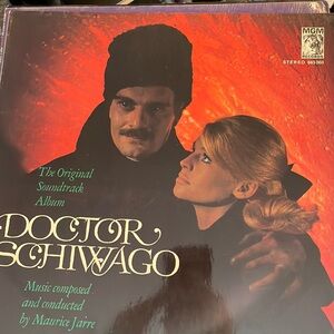 Doctor Schiwago Original Sountrack Vinyl Record Lp MGM Records